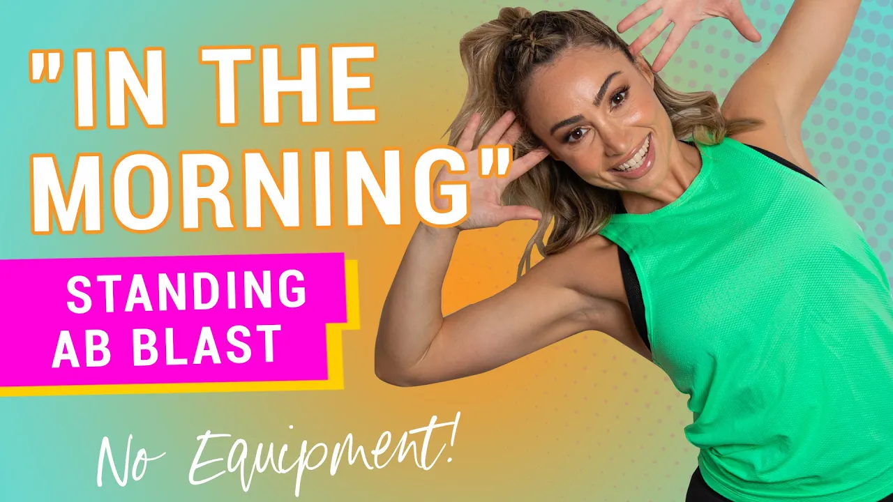 Jennifer Lopez “In The Morning”  | Standing Abs |  No Equipment