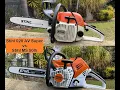 Stihl 028 AV Super vs MS 500i