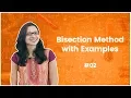 2 Bisection Method with Examples - Numerical Methods