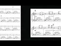 🎹Philip GLASS✨ETUDE N°5 (Book 1) - Piano +🎼SHEET MUSIC