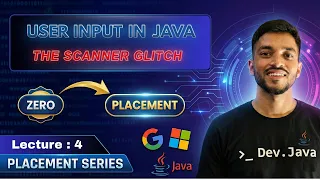 Taking User Input in Java Scanner Class vs BufferedReader Lecture 4