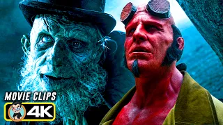 Hellboy: The Crooked Man | All the Creepiest Action Scenes 🔥 4K