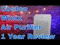 Costco Winix Air Purifier 1 YEAR Review and Demonstration