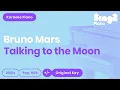 Download Lagu Bruno Mars - Talking to the Moon (Karaoke Piano)