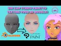 Tutorial - Use Clip Studio Paint Modeler to texture paint your 3D models
