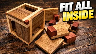 Build a cube inside a cube.
