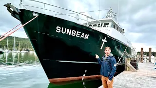 74’ Steel CUSTOM Trawler Tour – It’s not used how you think..