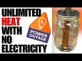 UNLIMITED Heat For Your Home NO ELECTRIC NEEDED