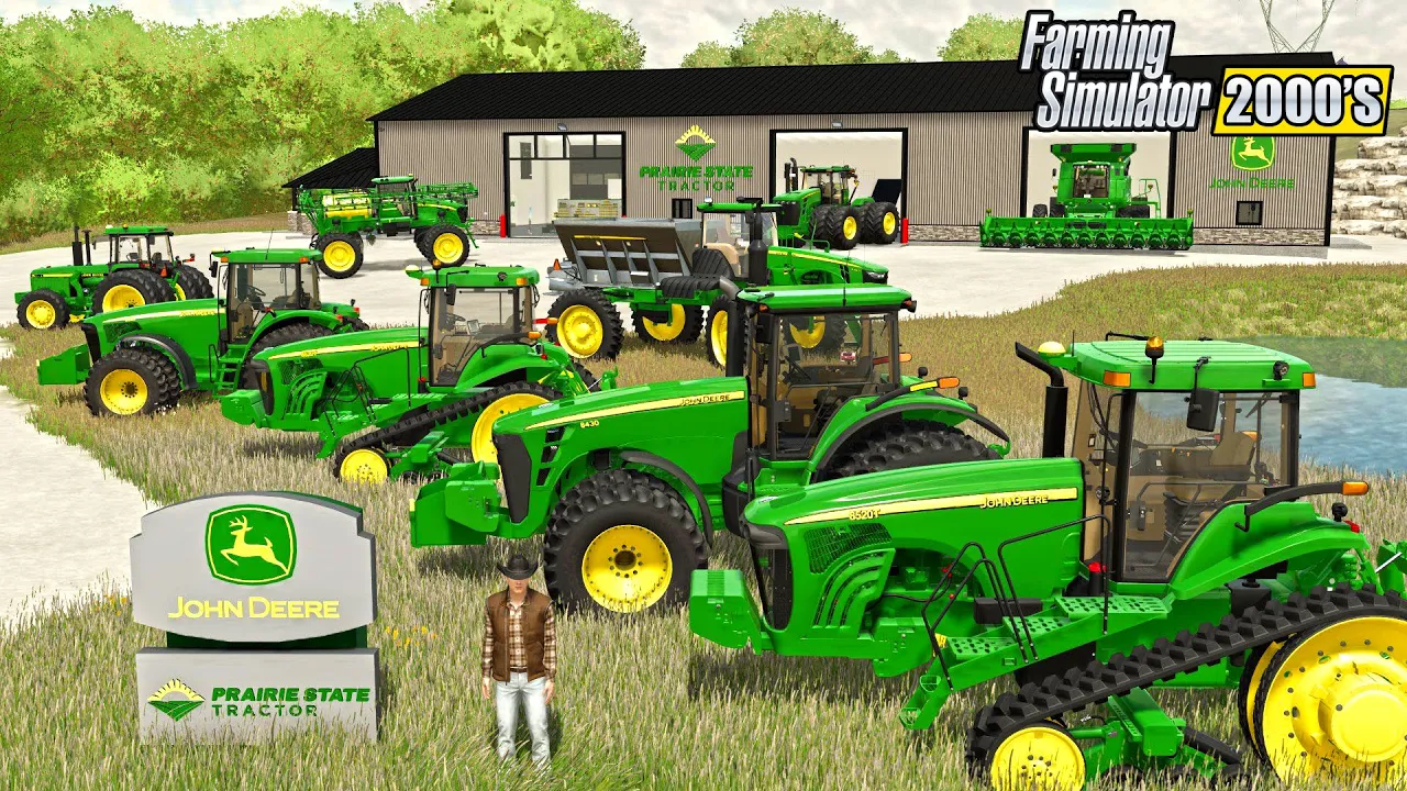 I BOUGHT $500,000 OF EQUIPMENT FROM NEW JOHN DEERE DEALERSHIP! (2000'S FARMING)