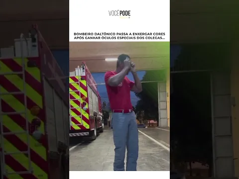 Olha a Reação do Bombeiro!