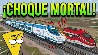 NUEVO choque de TRENES en ESPAÑA - (68 muertos)