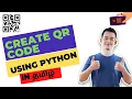 using python create QR Code Explain in spark pro Tamizh
