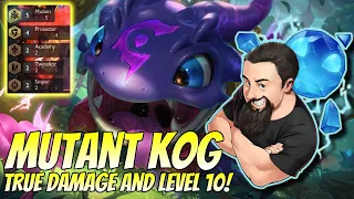 Mutant Kog - True Damage & Level 10! | TFT Gizmos & Gadgets | Teamfight Tactics