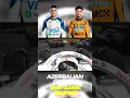 Lagu Isack Hadjar OVERTAKES Lando Norris | 2025 Azerbaijan Grand Prix with Classic Graphics #f1