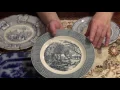 Difference between Currier Ives dishes and genuine antiques nearly 200 yrs old