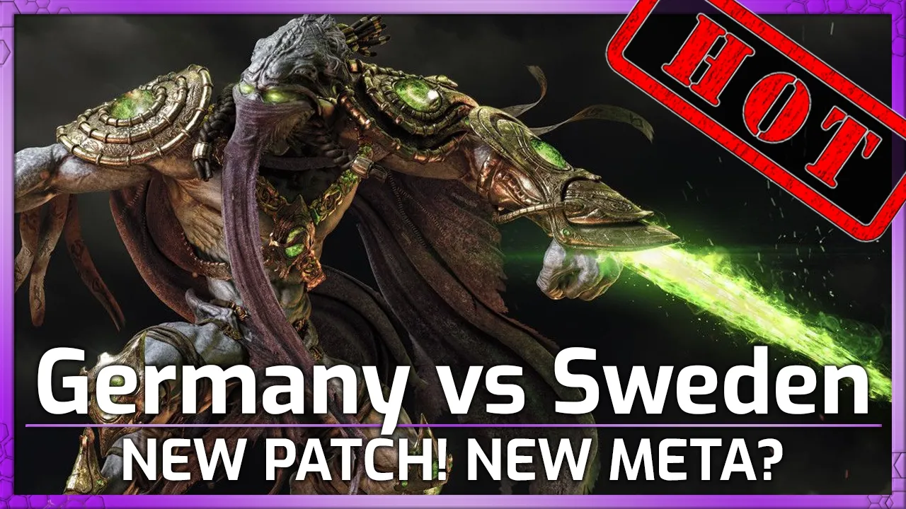HOT! Germany vs Sweden! NEW PATCH! - Nations Cup - Heroes of the Storm