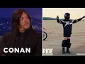 Norman Reedus Pantless Promo CONAN on TBS