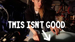 We found WATER on our new sailing boat.. No. 6