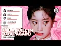 Lagu TWICE - F.I.L.A (Fall In Love Again) Line Distribution