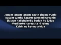 Download Lagu Arijit singh - Janam janam ( Lyrics )