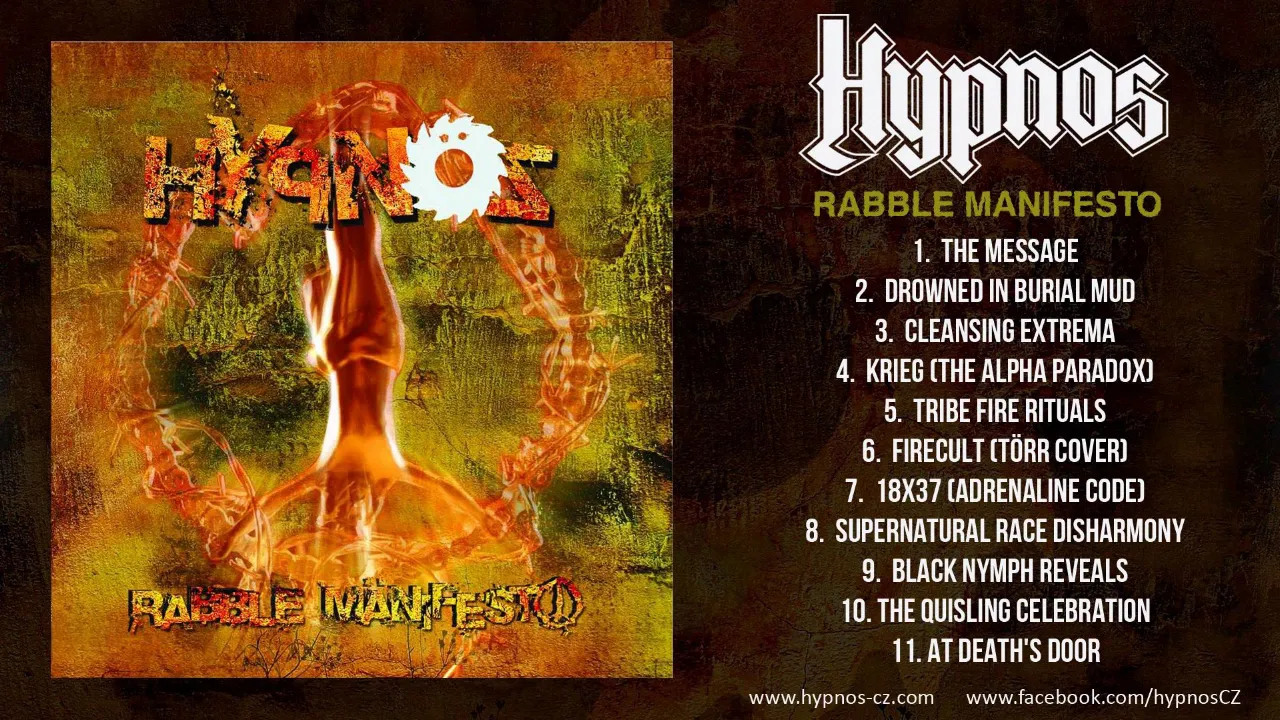 HYPNOS “RABBLE MANIFESTO” (full album 2005)