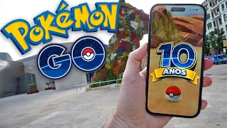 10 AÑOS DESDE QUE SALIÓ! Pokemon GO - [LuzuGames]