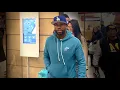 Floyd Mayweather Jr And Girlfriend Navigate Fan Frenzy At Paris Train Station