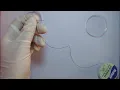 How to tie suture thread in suture needle