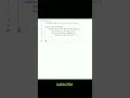 one dimensional Array