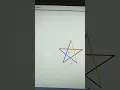 Drawing Star Using Python Turtle Graphics