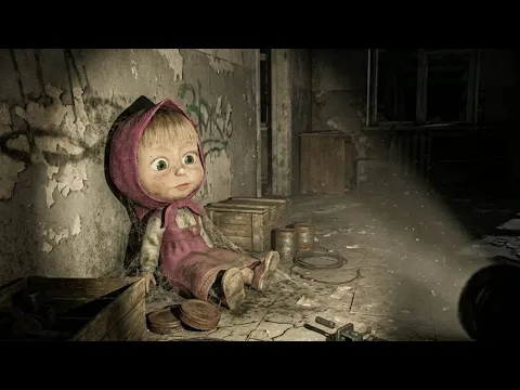 Video Thumbnail: I FOUND the MASHA and the BEAR characters in an ABANDONED cave