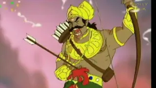 final battle ravan and ram face each other