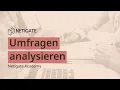 Netigate Academy Basic Umfragen analysieren