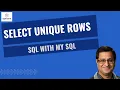 How to find unique records in SQL Distinct SQL command in mySQL - SQL for Marketers and Beginners