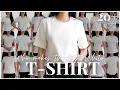 THE BEST WHITE T-SHIRT 25 STYLES FT ARITZIA UNIQLO COS TRY-ON