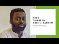 Meet Tawheed Abdul-Raheem Founder of tripBuddy