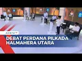 Download Lagu Debat Perdana Pilkada Halmahera Utara, 4 Paslon Calon Bupati dan Wabup Bahas Tema ini