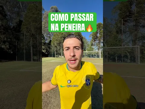 COMO PASSAR NA PENEIRA 🔥#futebol #tutorial  #bera #peneira