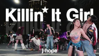  kpop in public one take j hope killin it girl challenge bias dance from australia