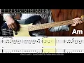 GRANDE Y FUERTE - MIEL SAN MARCOS | COVER BASS / BAJO - TAB, PARTITURA Y ACORDES