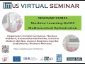 Machine Learning NeEDS Mathematical Optimization with Prof Michela Milano