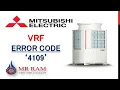 MITSUBISHI VRF ERROR CODE 4109 ENGLISH