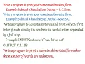ICSE Std 10 String Handling Java Program how to write your name in abbreviated form C Bose