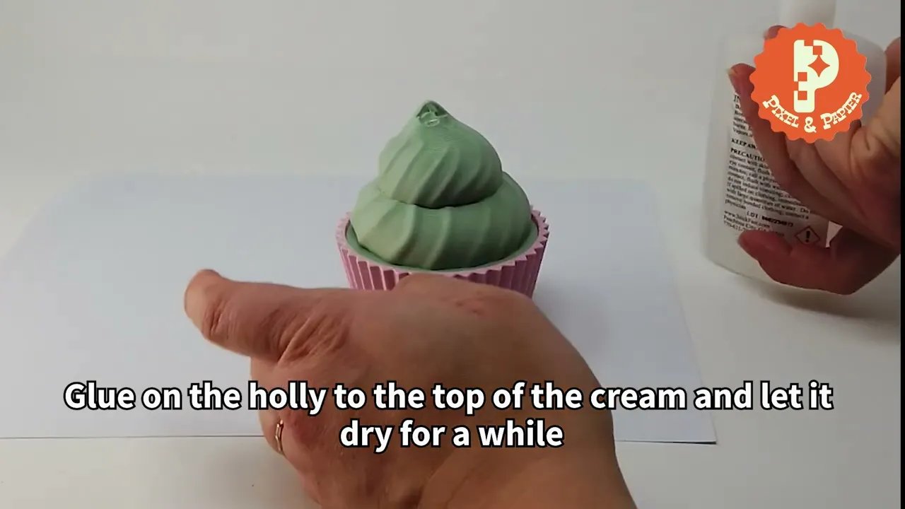 Noel Tree Cupcake Container -  Jewelry Box and Gift Holder - Day 8/12 Holiday Desserts