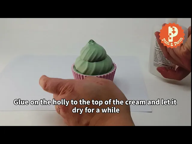 Noel Tree Cupcake Container - Jewelry Box and Gift Holder - Day 8/12 Holiday Desserts video thumbnail