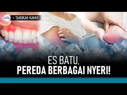 3 Manfaat Es Batu, Termasuk Redakan Gusi Bengkak!