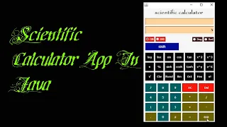 Scientific Calculator In Java Using NetBeans IDE Java Programming