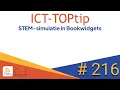 Lagu ICT TopTip #216 - STEM animaties in Bookwidgets