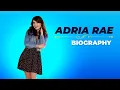 Adria Rae Beautiful Girl Biography instagram viral model and TikTok celebrity Usa Review