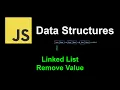 Linked List Remove Value JavaScript Data Structures
